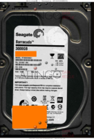 Seagate Barracuda ST3000DM001 1CH166-302 13407 TK CC26 SATA front side