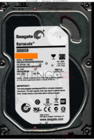 Seagate Barracuda ST3000DM001 9YN166-302 12291 WU CC4C SATA front side