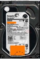 Seagate Barracuda ST3000DM001 9YN166-500 12475 SU CC4B SATA front side