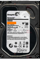 Seagate Barracuda ST3000DM001 9YN166-505 13055 TK CC82 SATA front side