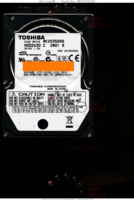 Toshiba C ZW01 S MK2035GSS HDD2A30  CHINA  SATA front side